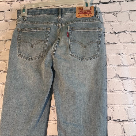 Levi’s Boys 511 Flex Stretch Denim Jeans Size 14 Reg - Picture 4 of 9